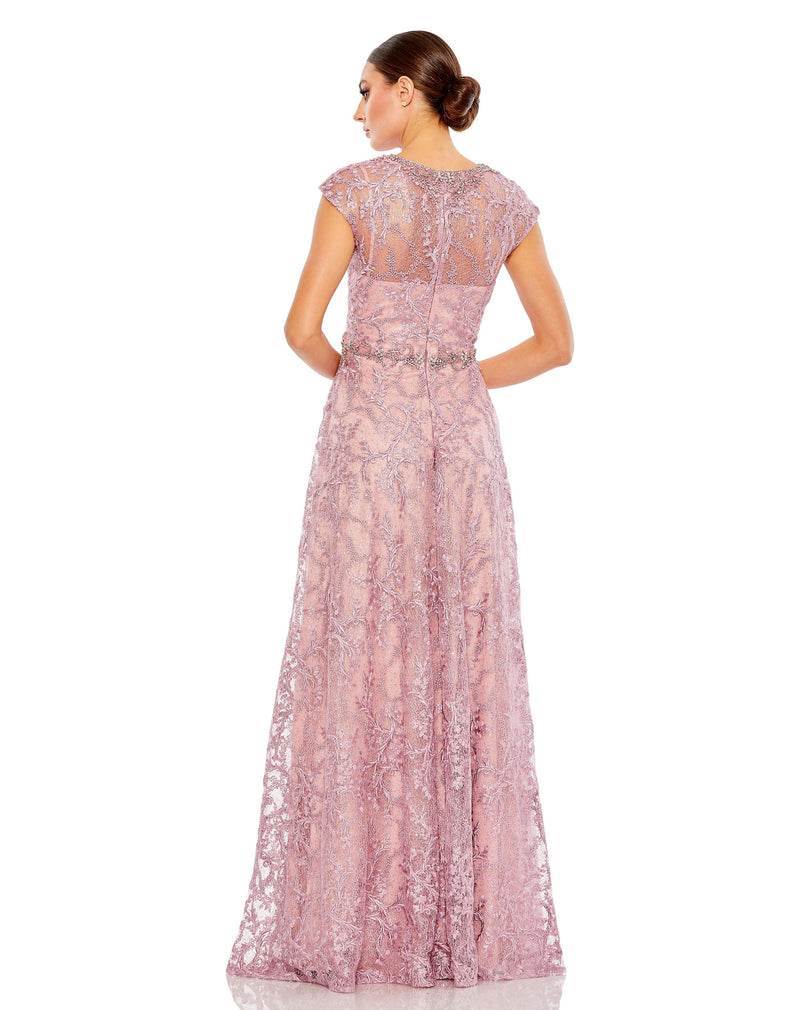 Mac Duggal 79430-Rose-BK