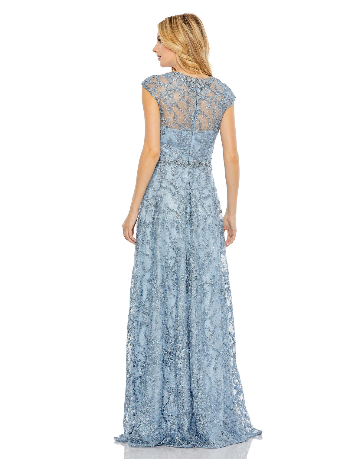 Mac Duggal 79430-SlateBlue-BK