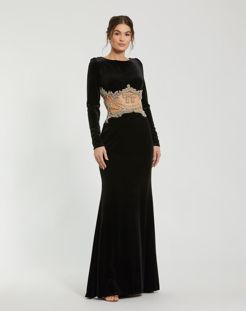 Mac Duggal 79445-Black-AB