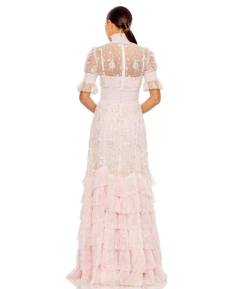 Mac Duggal 8005-RosePink-BK