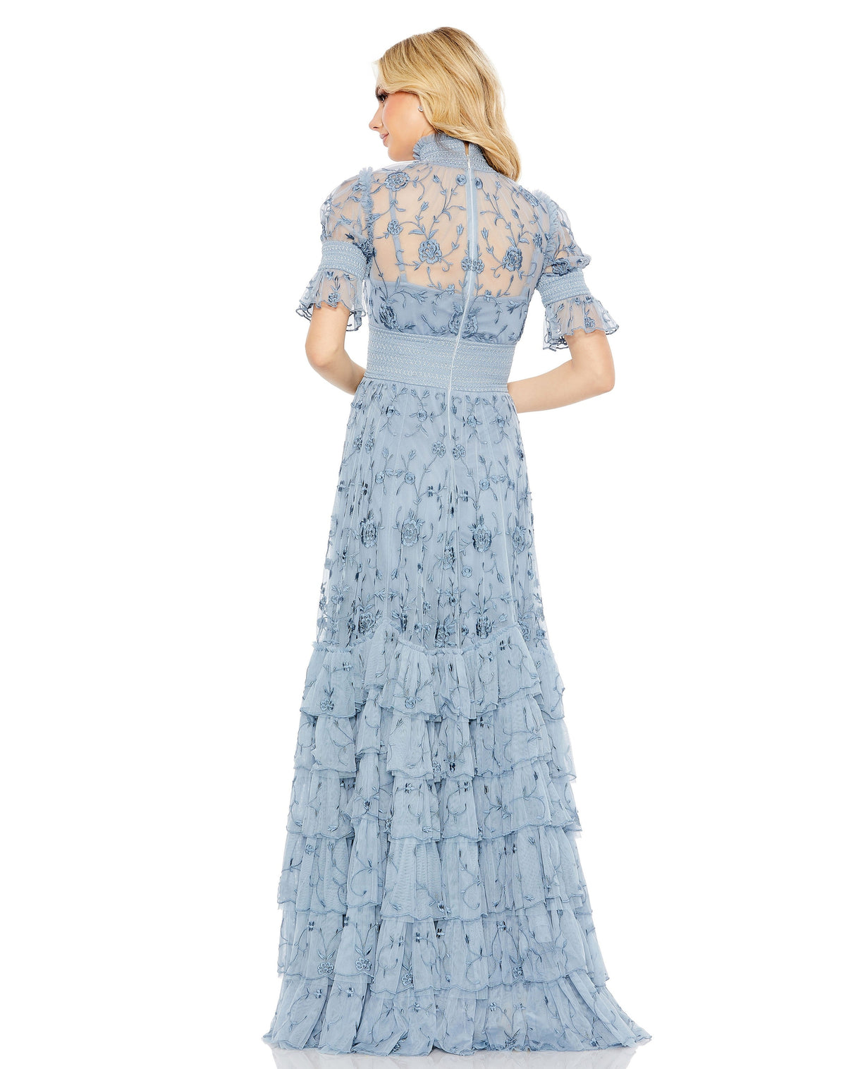 Mac Duggal 8005-SlateBlue-BK