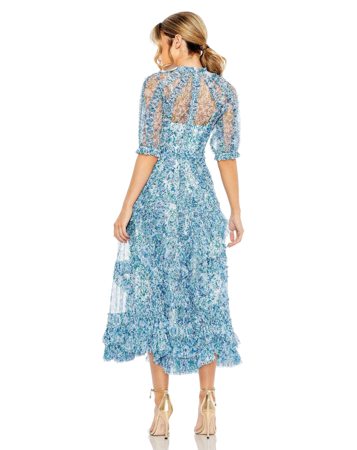 Mac Duggal 8011-BlueMulti-BK