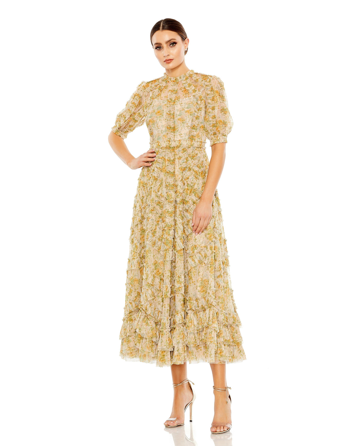 Mac Duggal 8011-YellowMulti-AB