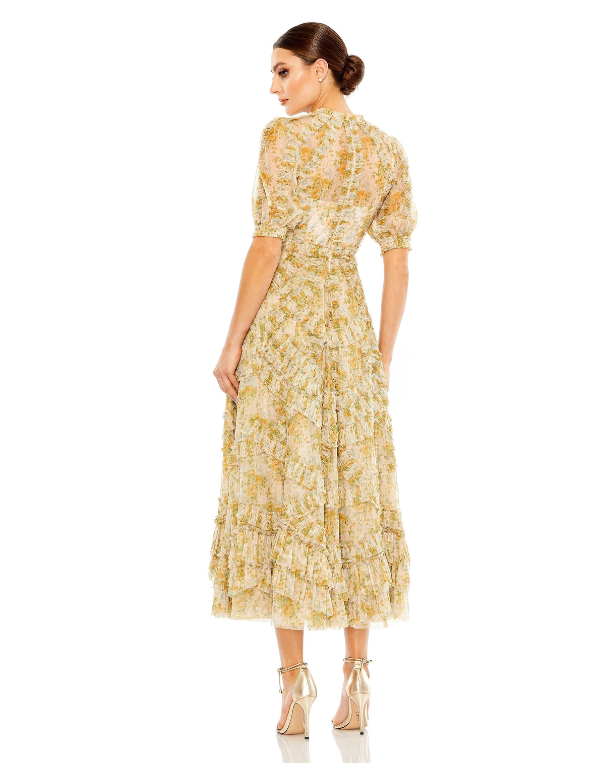 Mac Duggal 8011-YellowMulti-BK