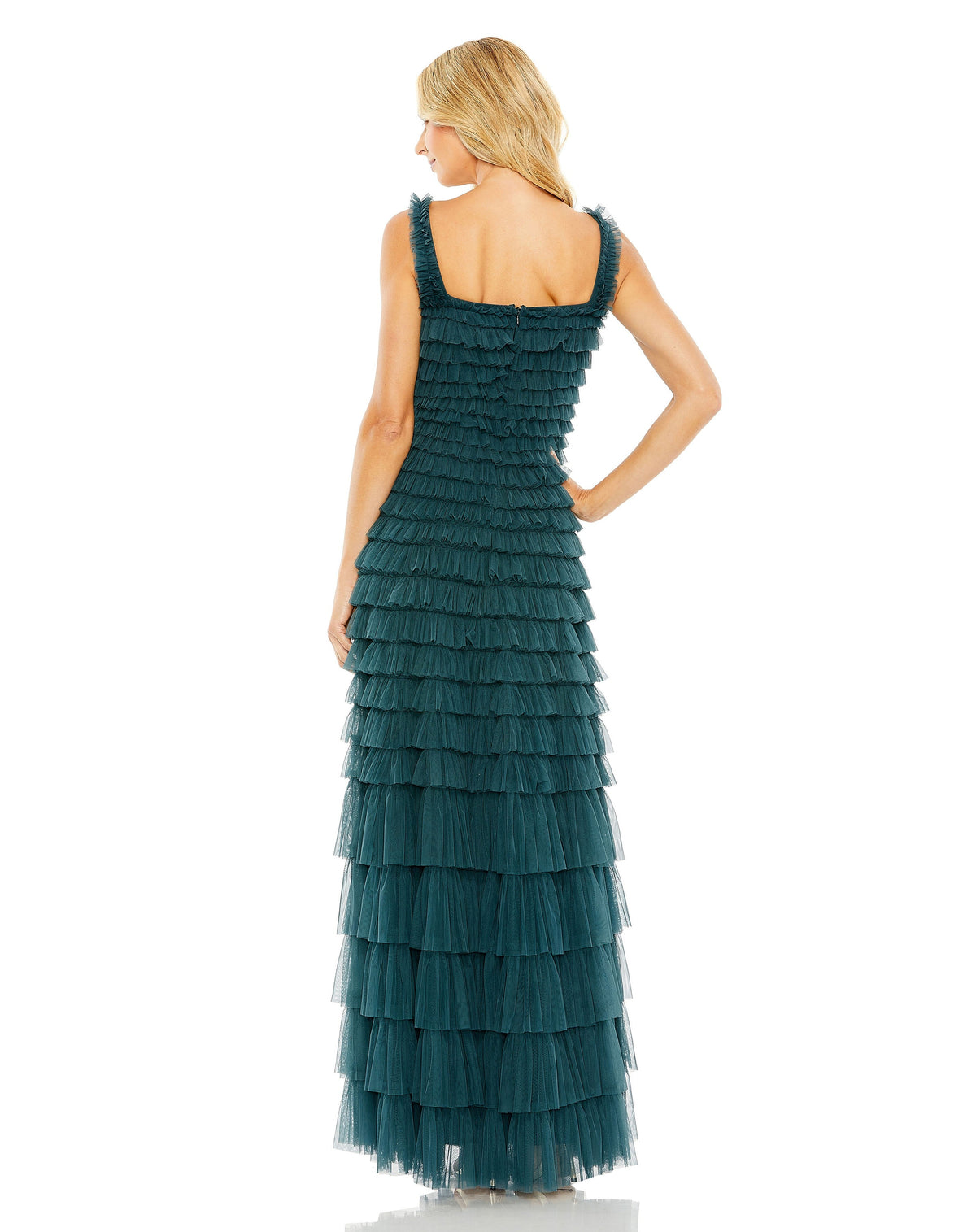 Mac Duggal 8046-Teal-BK