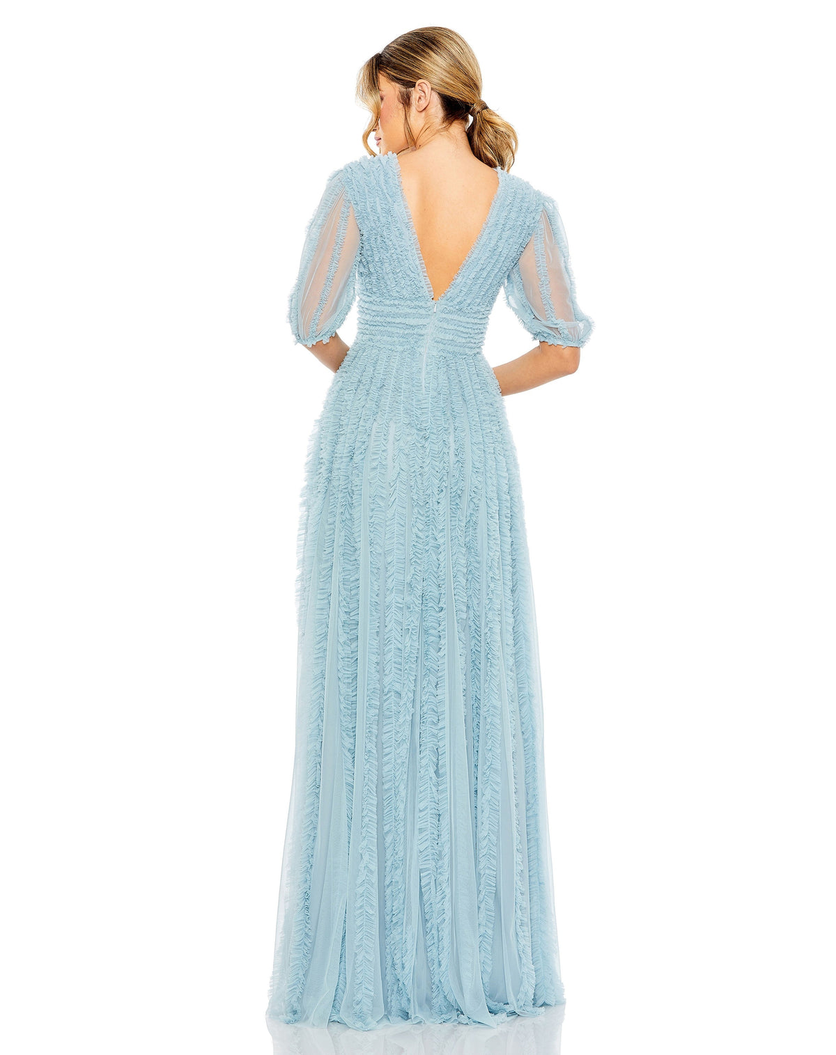 Mac Duggal 8050-FrenchBlue-BK