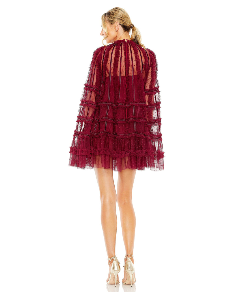 Mac Duggal 8053-Crimson-BK