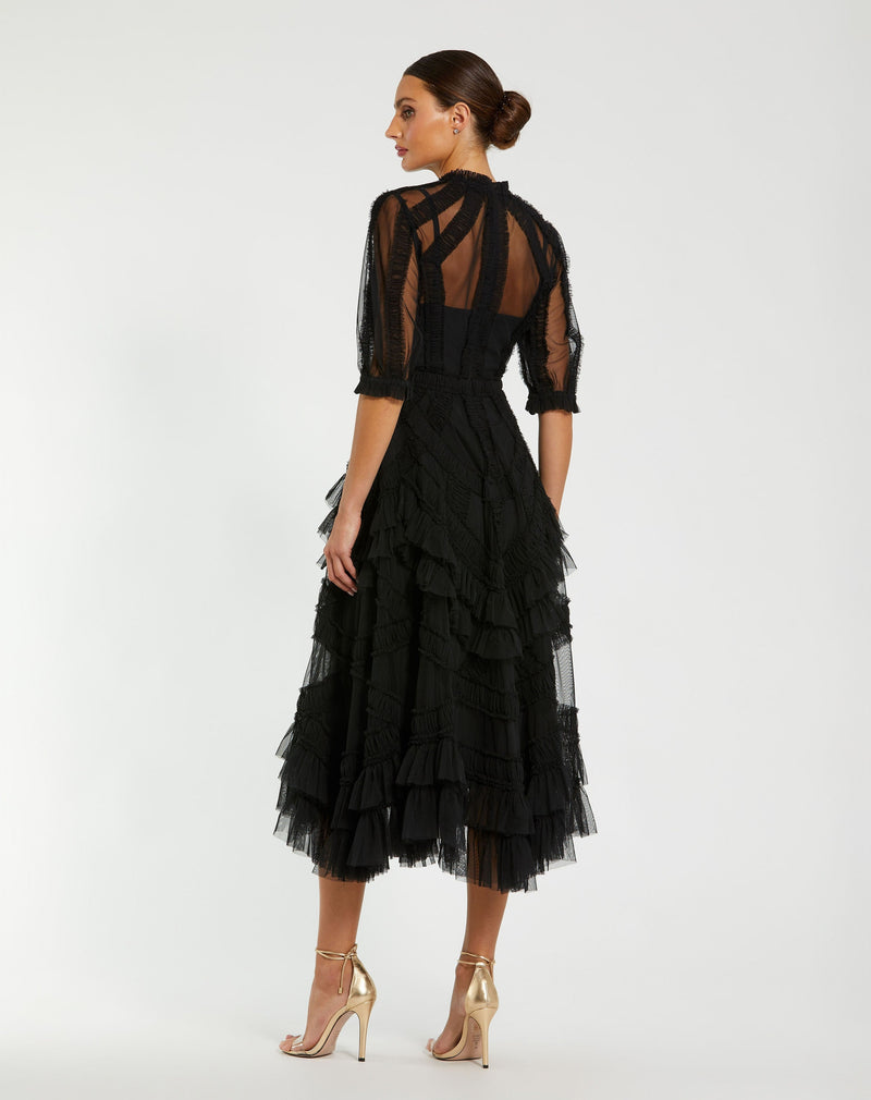 Mac Duggal 8058-Black-BK