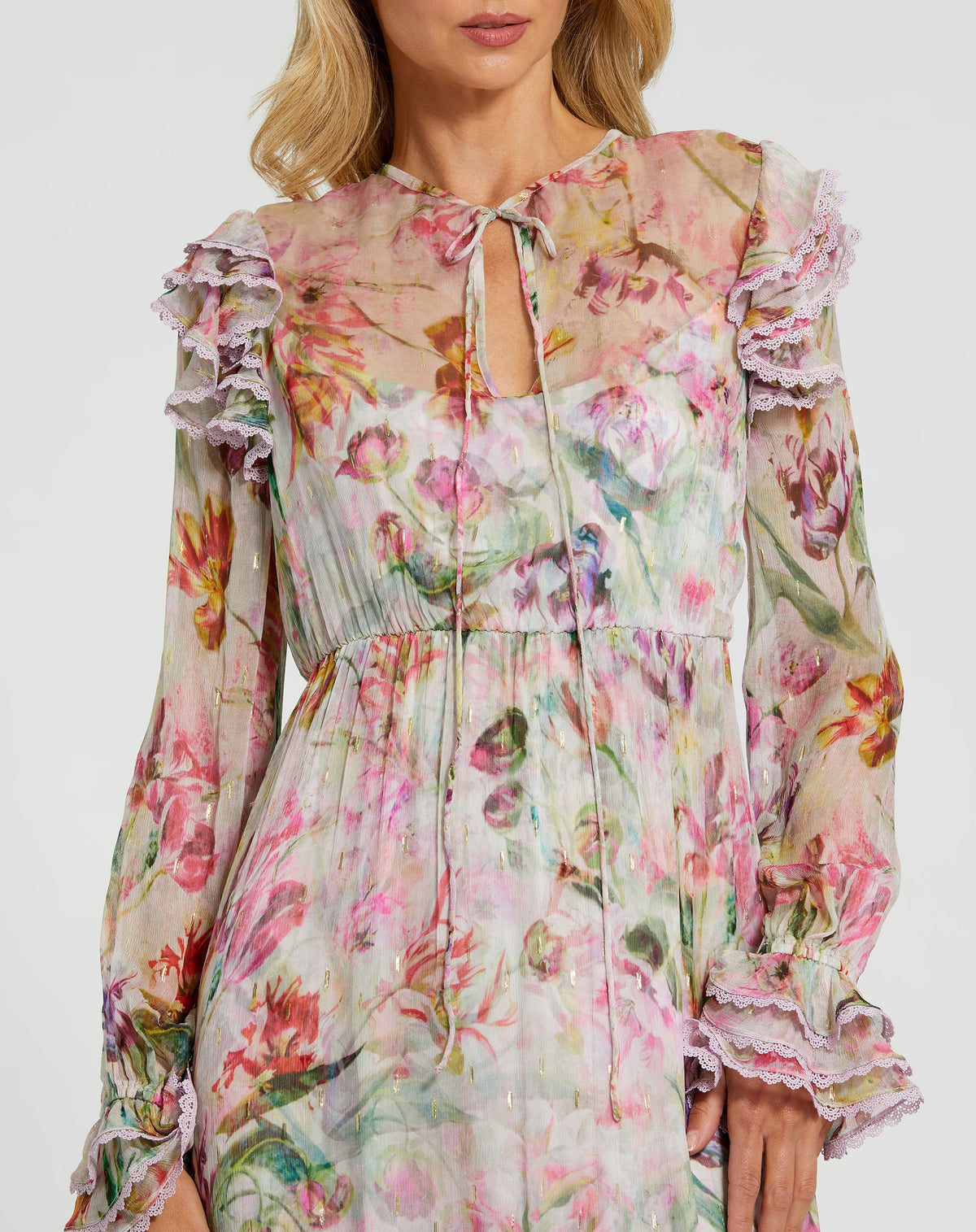 Mac Duggal 8102-LilacMulti-CL