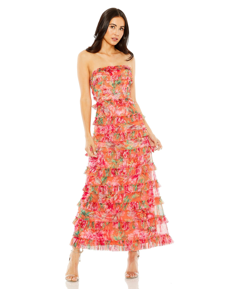 Mac Duggal 8137-OrangeMulti-AB