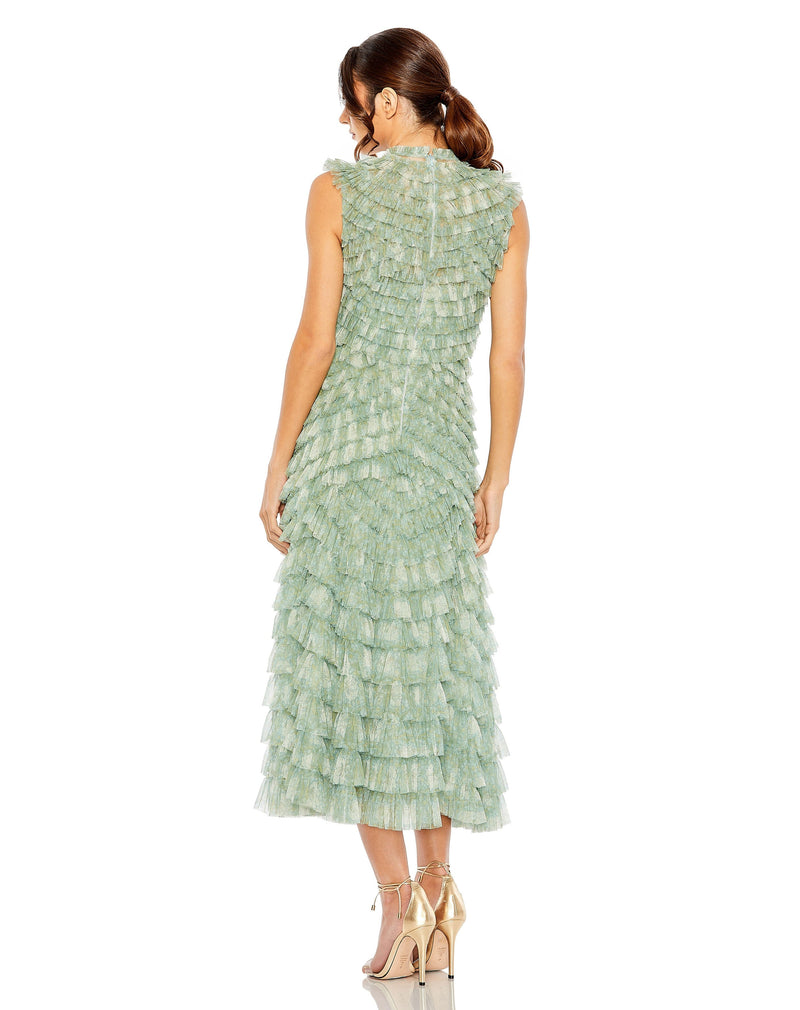 Mac Duggal 8225-GreenMulti-BK