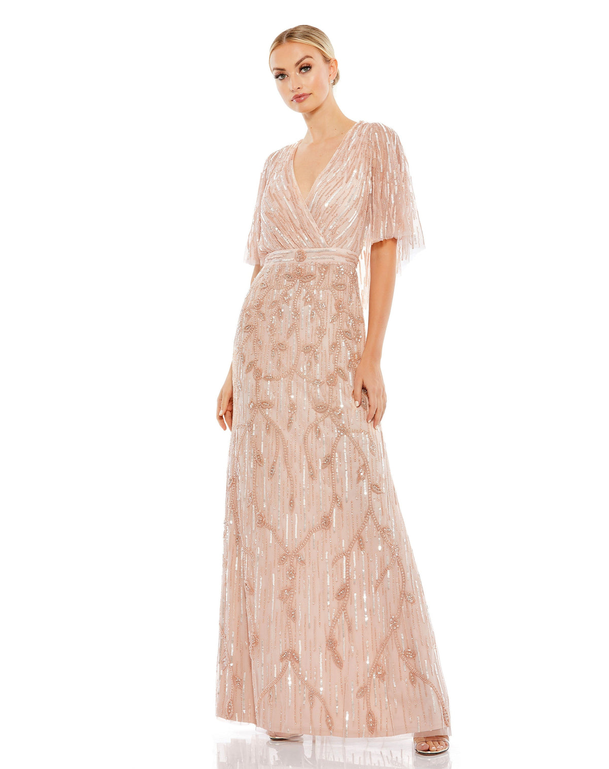 Mac Duggal 9064-Blush-AB
