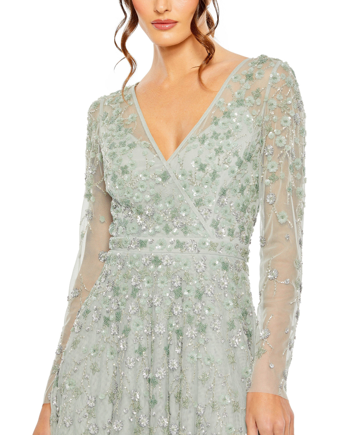 Mac Duggal 9131-Sage-CL