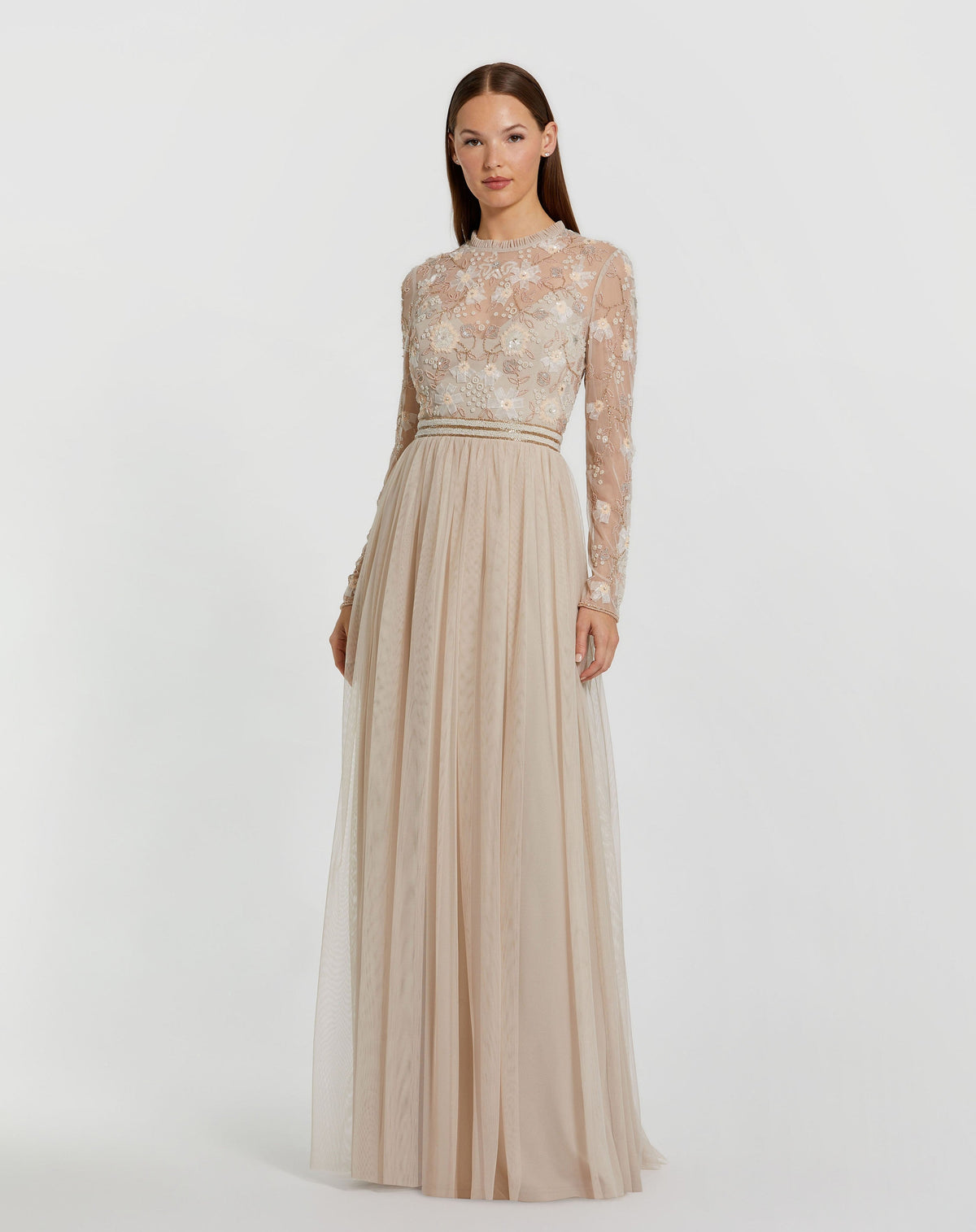 Mac Duggal 9132-Vanilla-AB