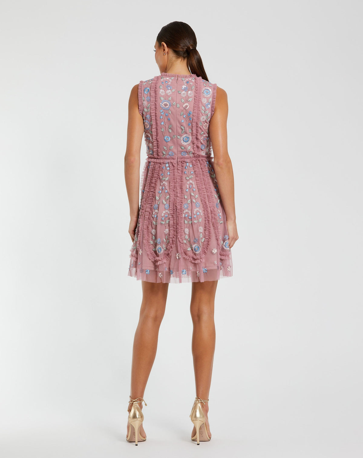 Mac Duggal 9135-Berry-BK