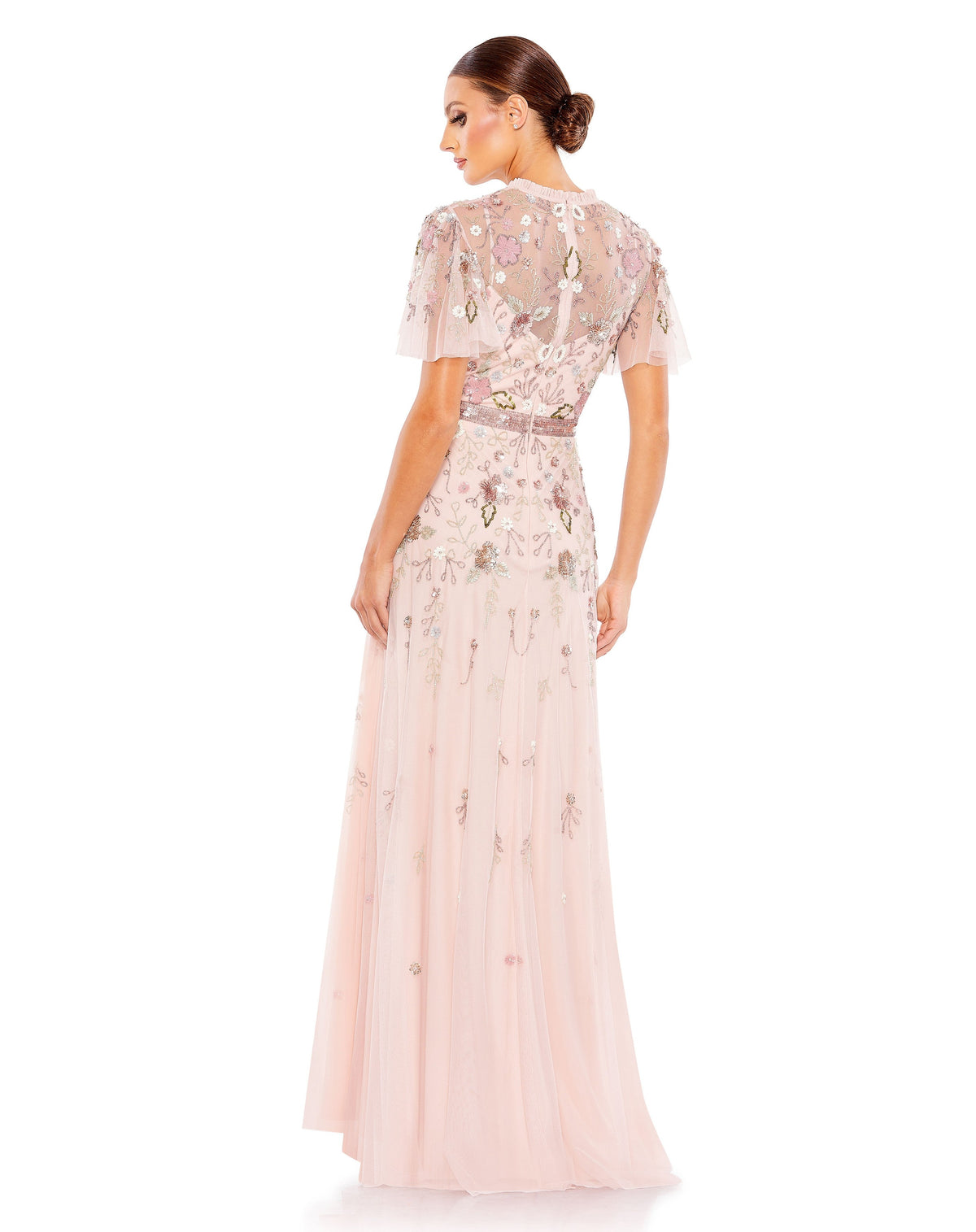 Mac Duggal 9136-SilverPeony-BK