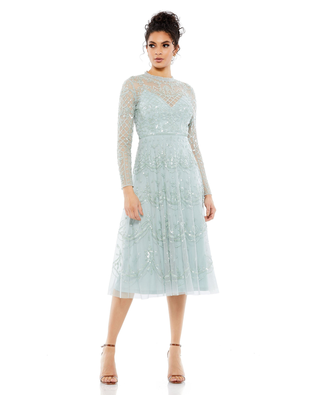 Mac Duggal 9142-Seafoam-AB
