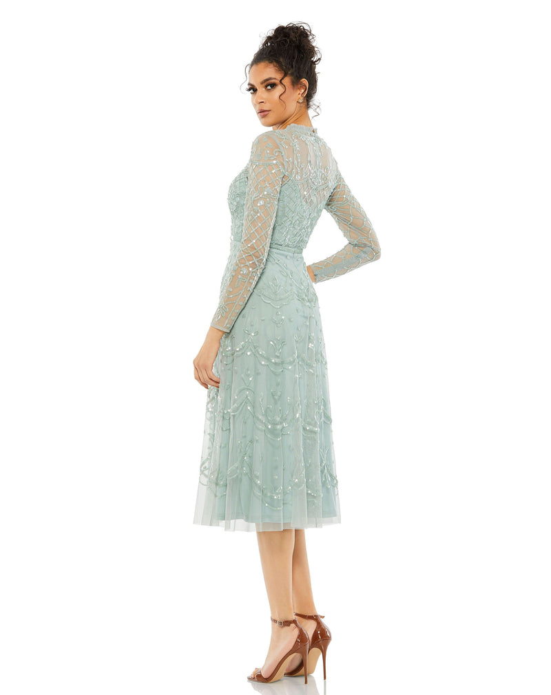 Mac Duggal 9142-Seafoam-BK