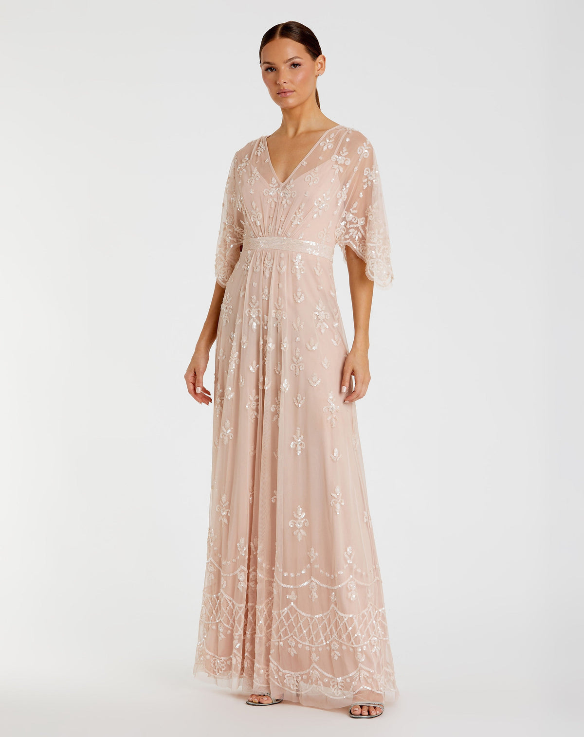 Mac Duggal 9144-Blush-AB