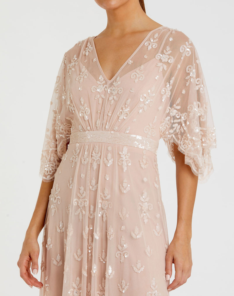 Mac Duggal 9144-Blush-CL