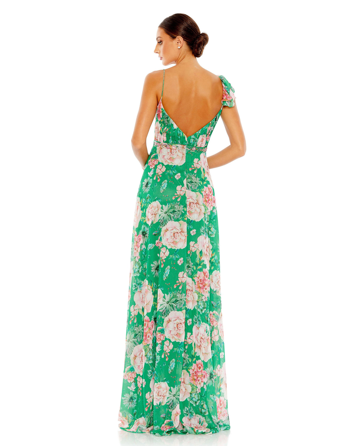 Mac Duggal 9175-GreenMulti-BK
