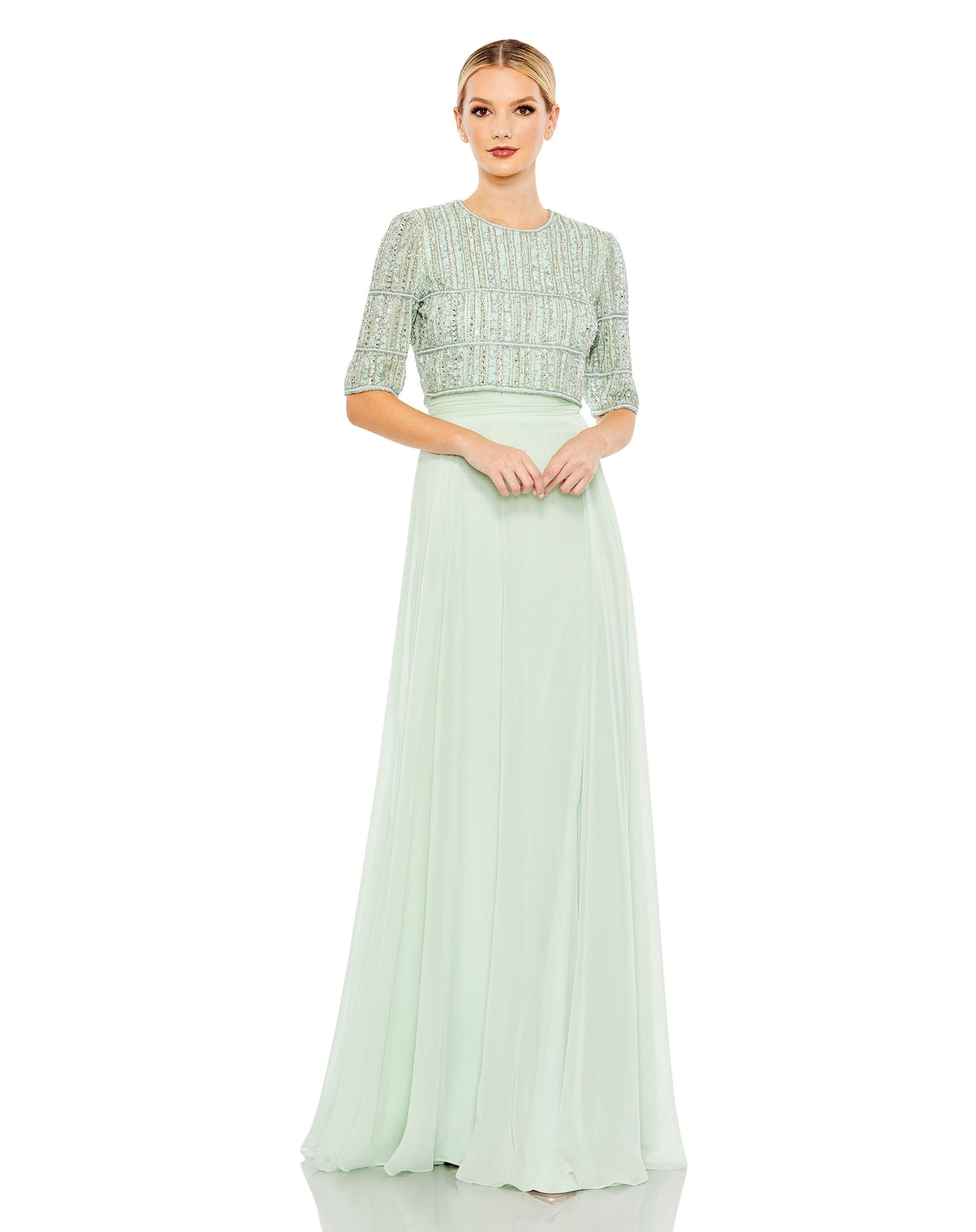 Mac Duggal 9180-Sage-AB