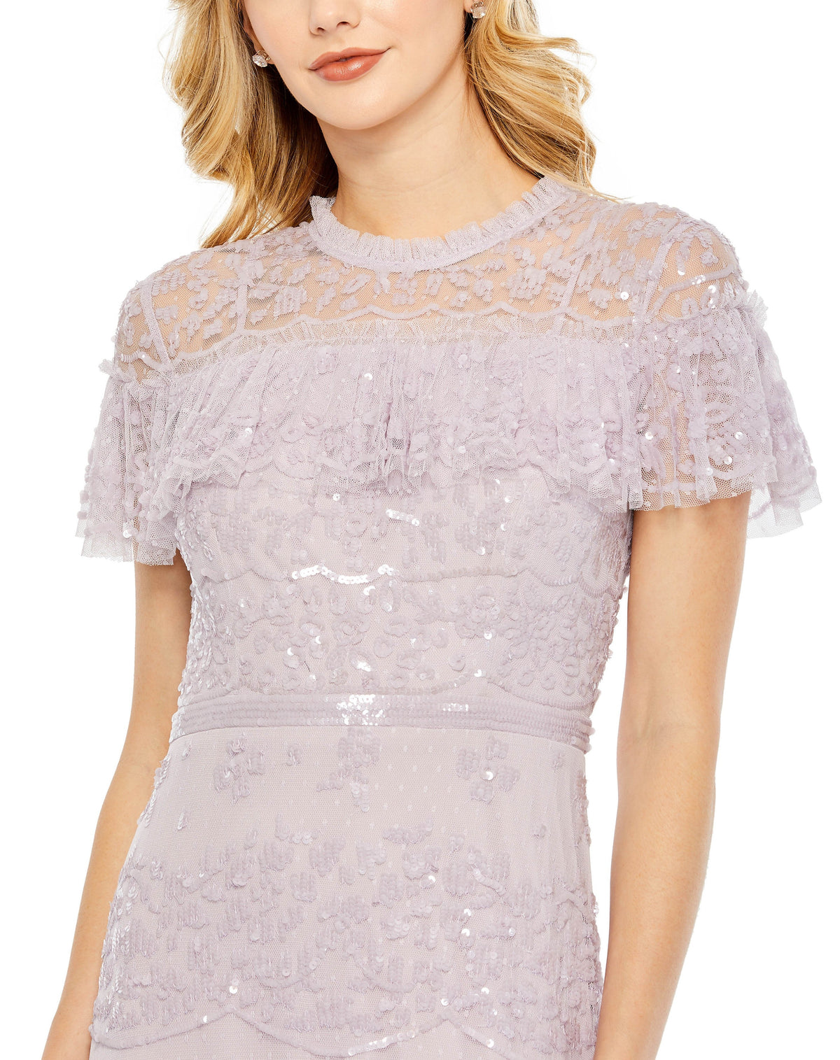 Mac Duggal 9195-Lilac-CL