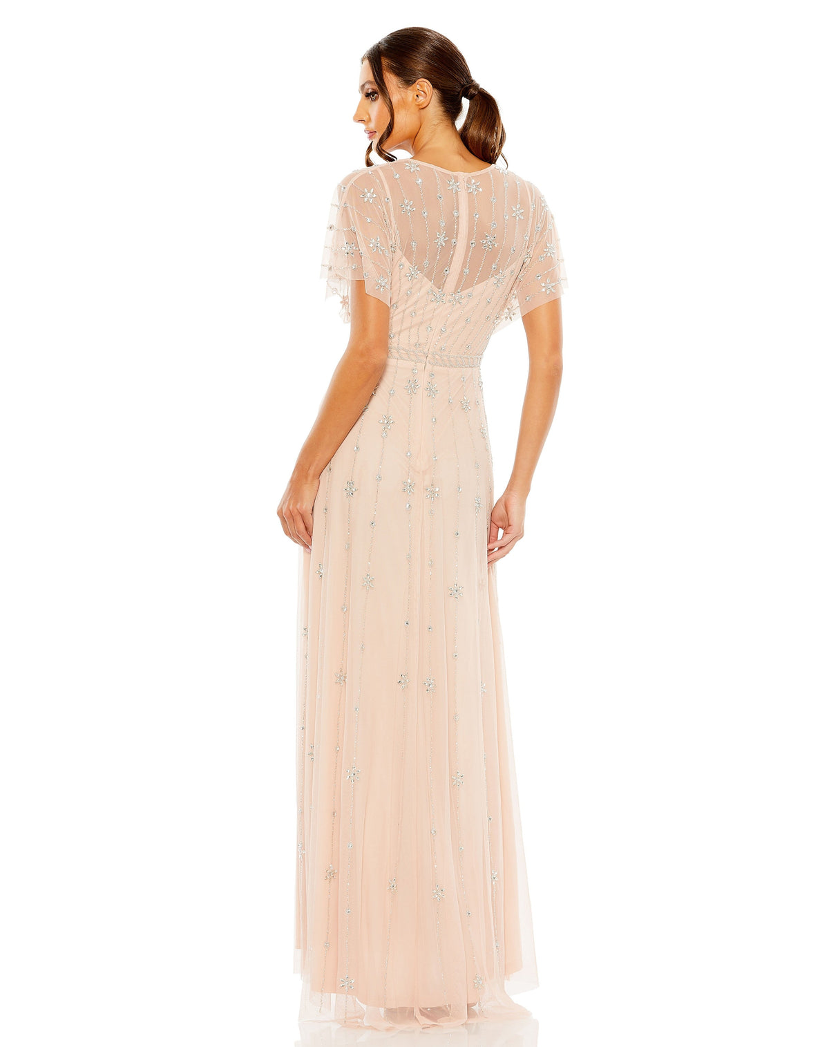 Mac Duggal 9223-Rose-BK