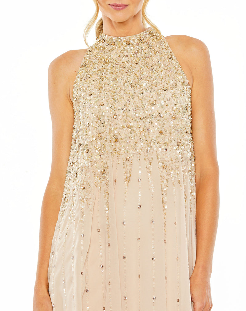 Mac Duggal 9225-Beige-CL