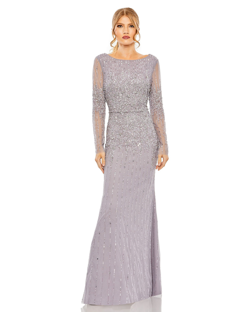 Mac Duggal 9226-VintageLilac-AB