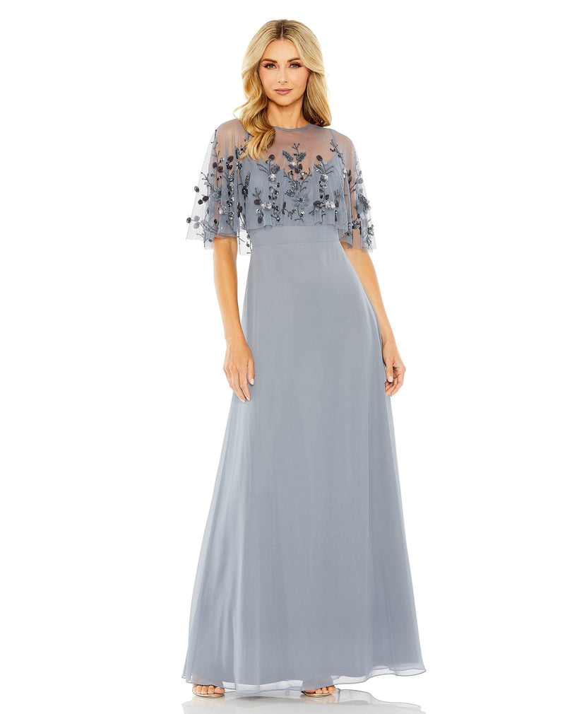 Mac Duggal 9229-SlateBlue-AB