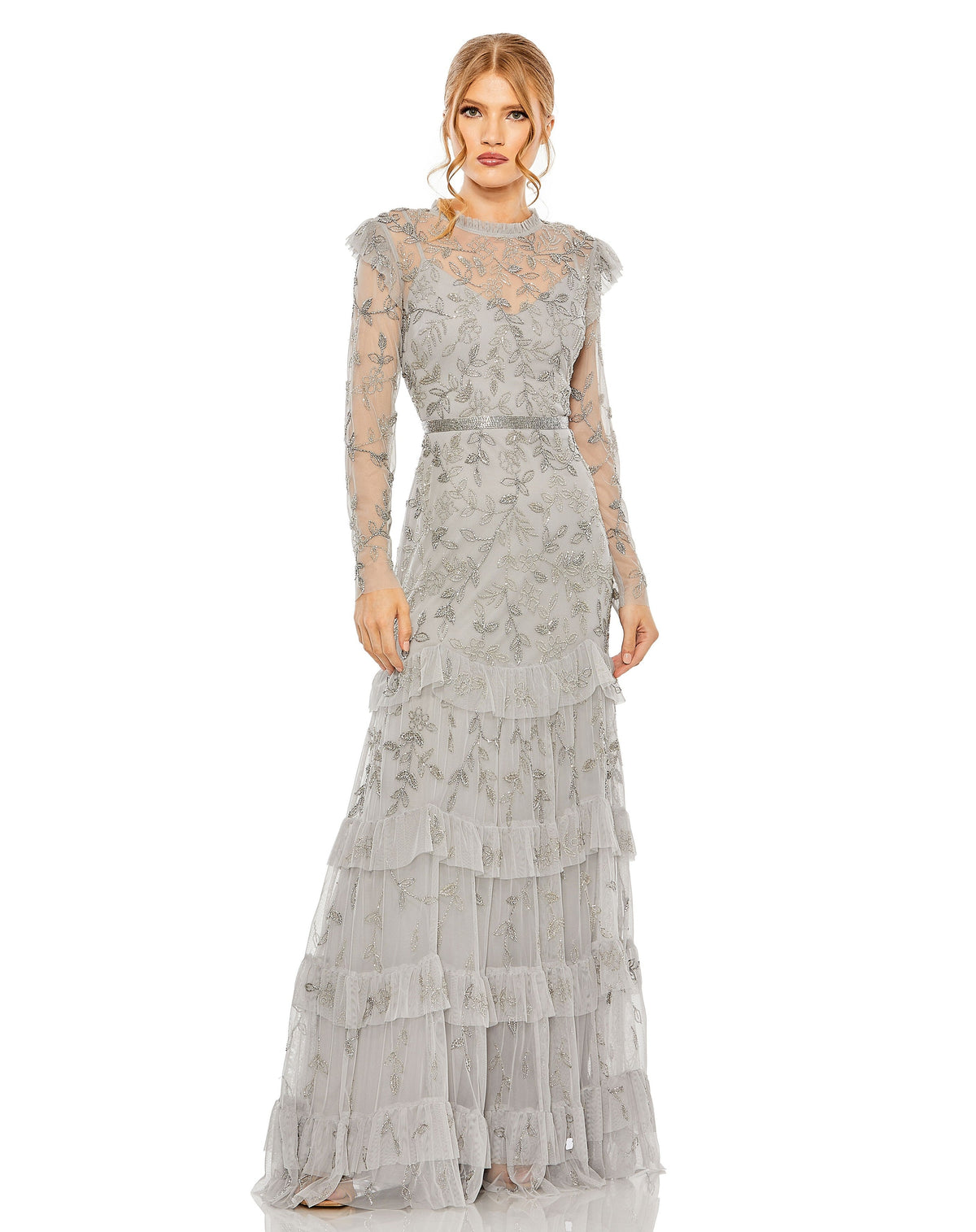Mac Duggal 9237-Platinum-AB
