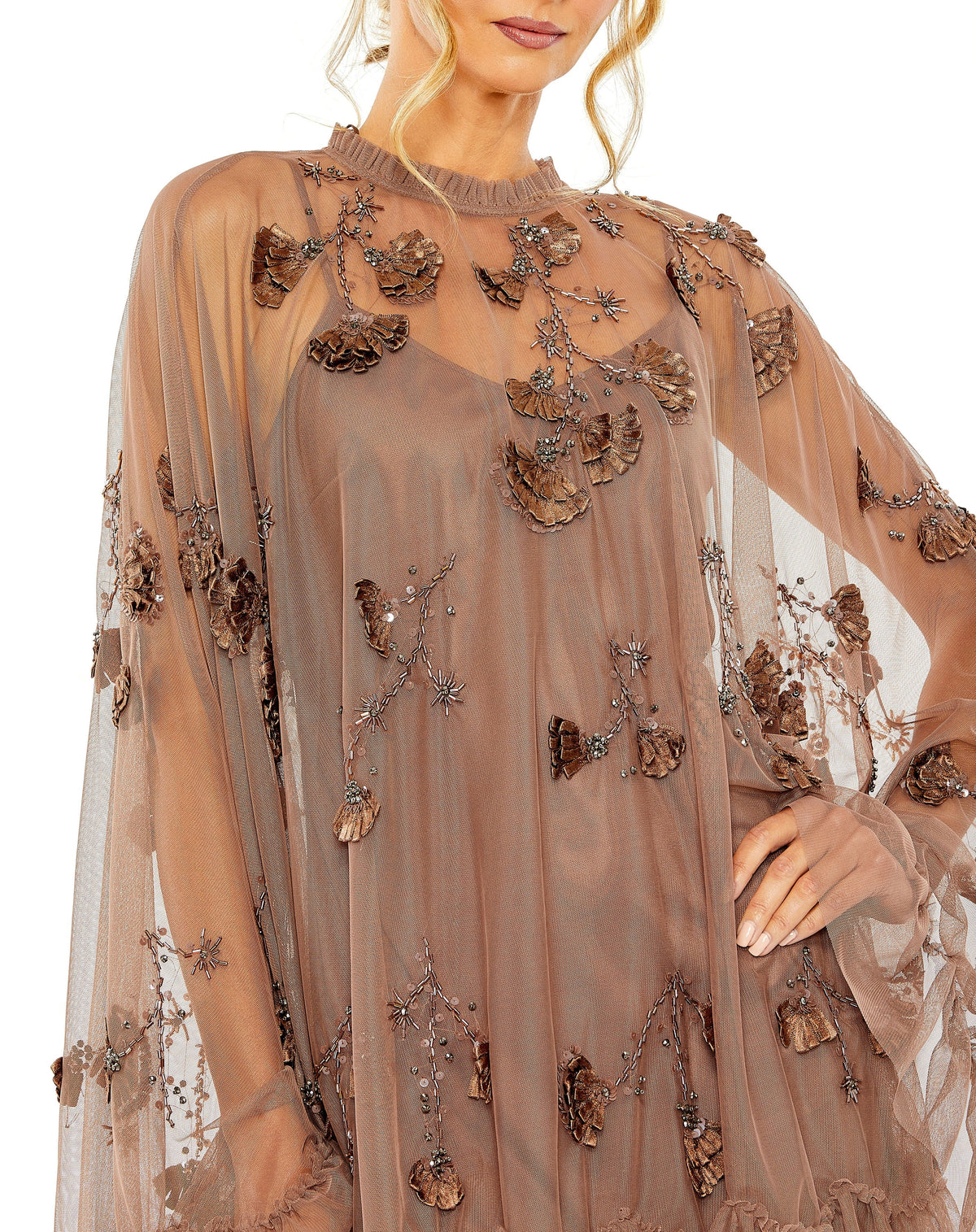 Mac Duggal 9257-Chocolate-CL