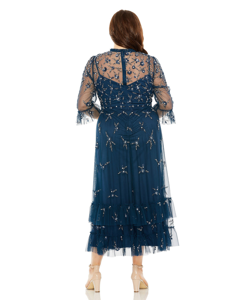Mac Duggal 9263-OceanBlue-BK