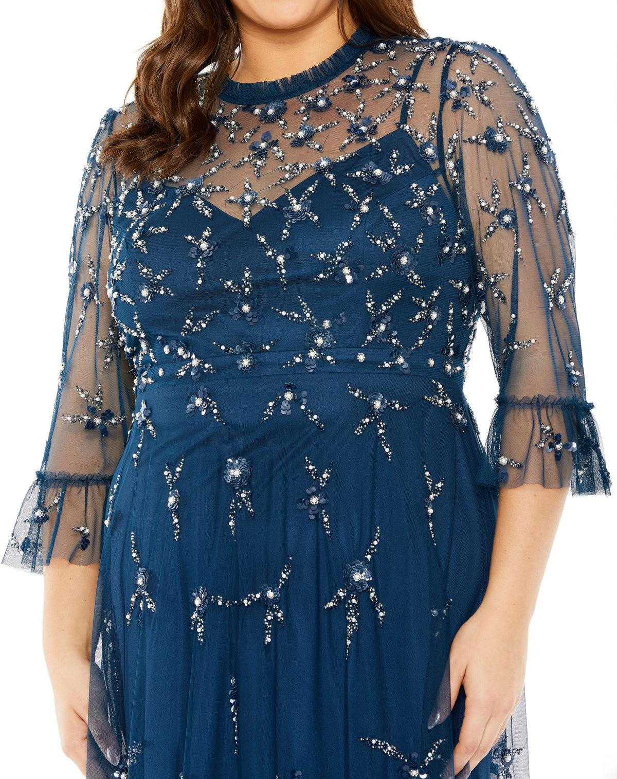 Mac Duggal 9263-OceanBlue-CL