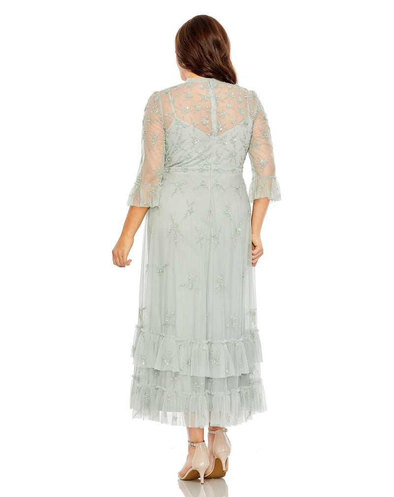 Mac Duggal 9263-Sage-BK