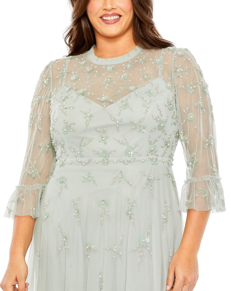 Mac Duggal 9263-Sage-CL