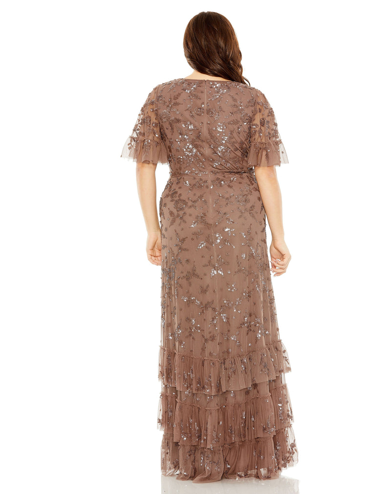 Mac Duggal 9270-Chocolate-BK