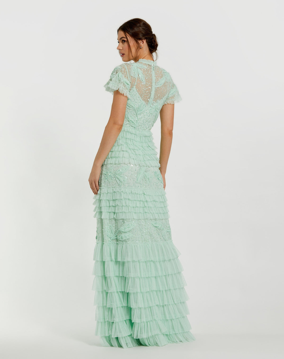 Mac Duggal 9278-Sage-BK