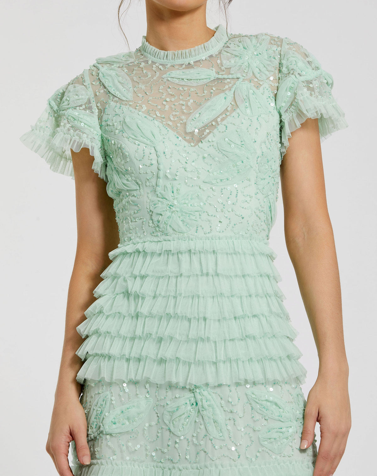 Mac Duggal 9278-Sage-CL