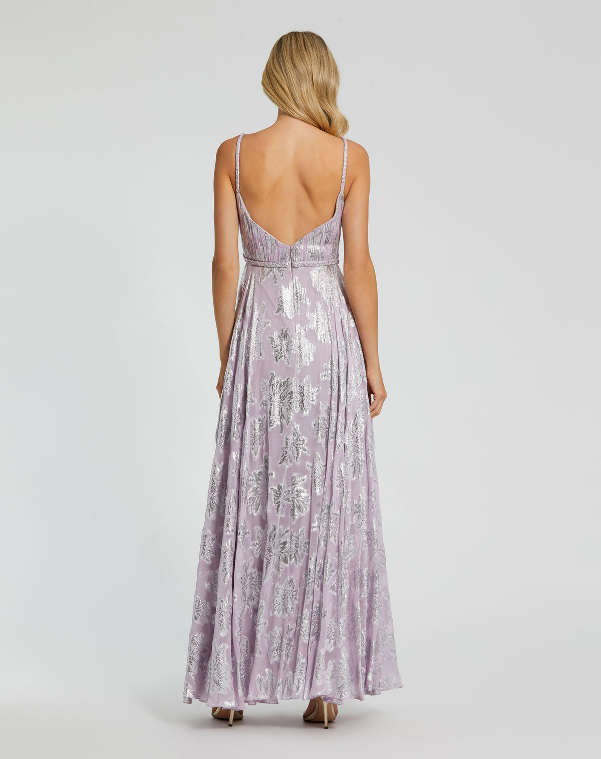 Mac Duggal 9310-LilacMulti-BK