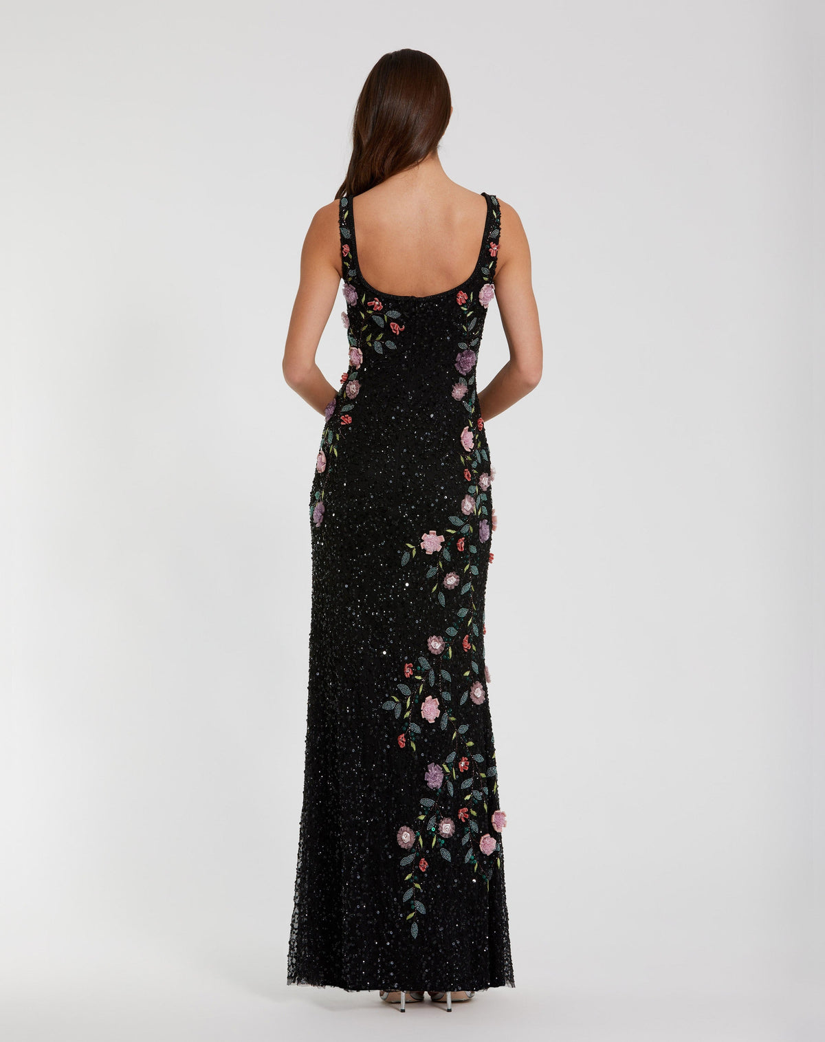 Mac Duggal 9340-BlackMulti-BK