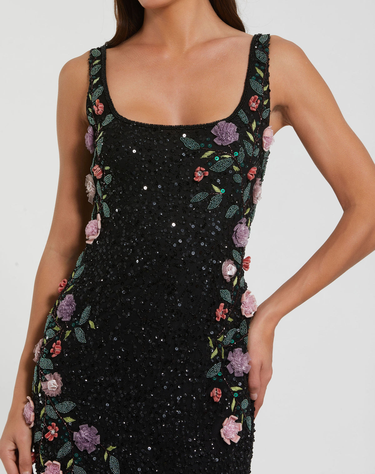 Mac Duggal 9340-BlackMulti-CL
