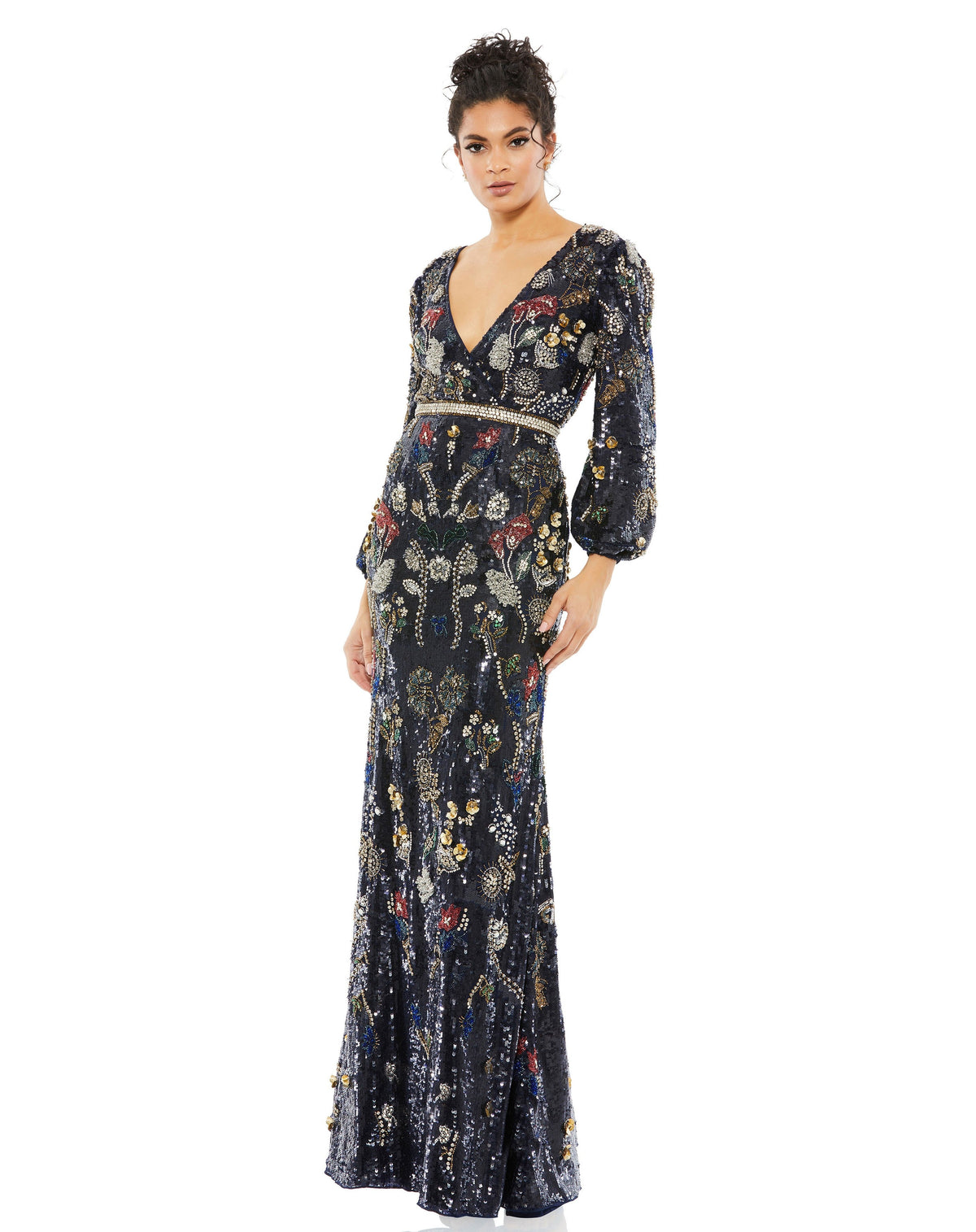 Mac Duggal 93546-MidnightMulti-AB