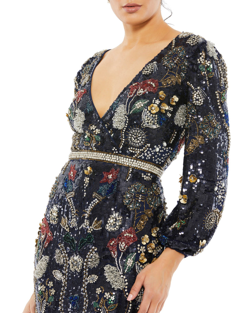 Mac Duggal 93546-MidnightMulti-CL