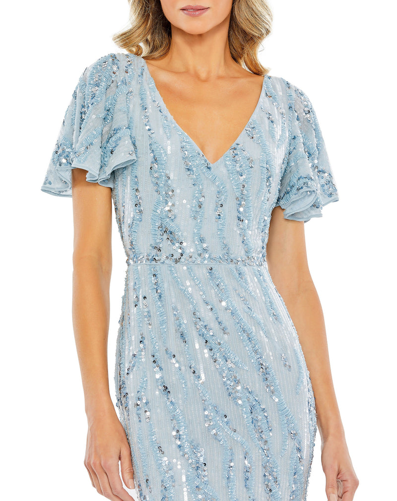 Mac Duggal 93591-PowderBlue-CL