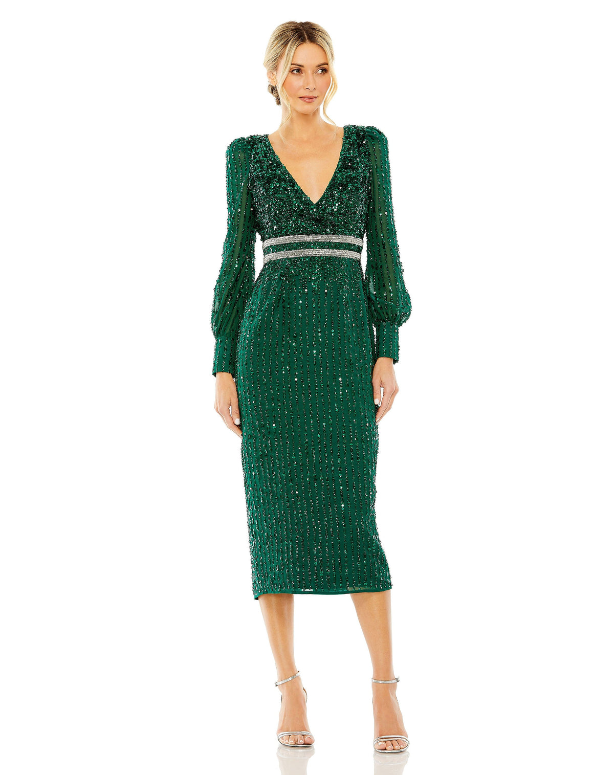 Mac Duggal 93593-Emerald-AB