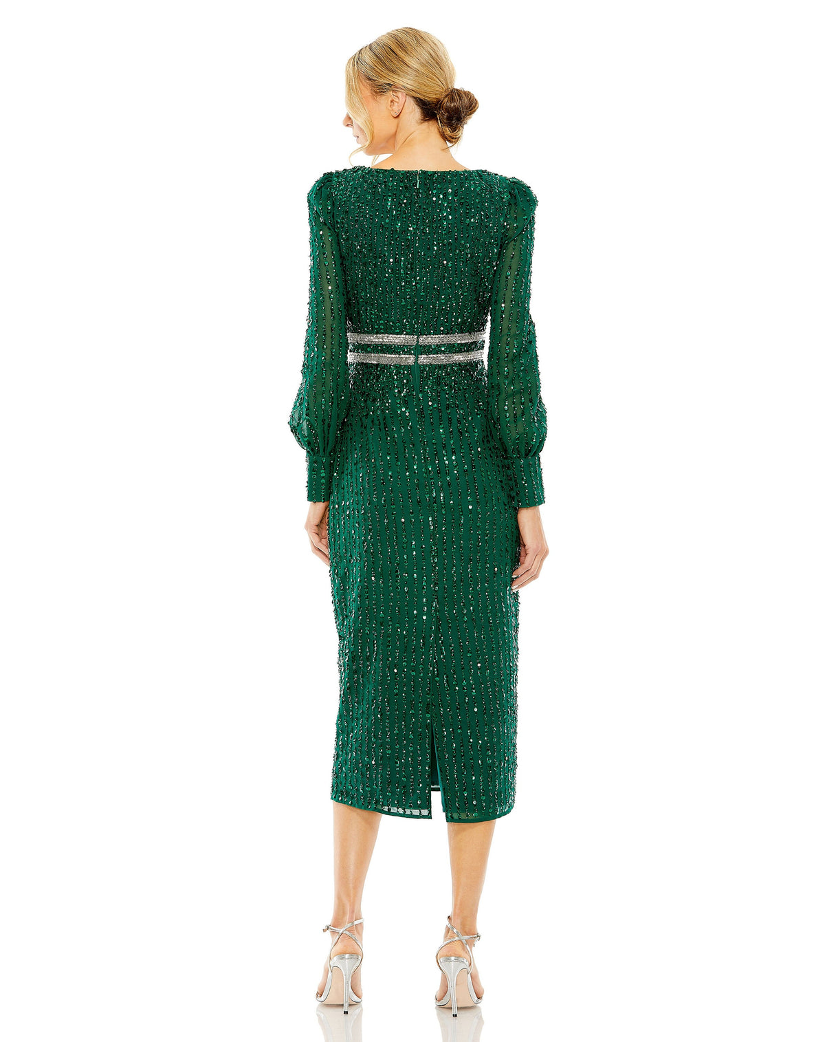 Mac Duggal 93593-Emerald-BK