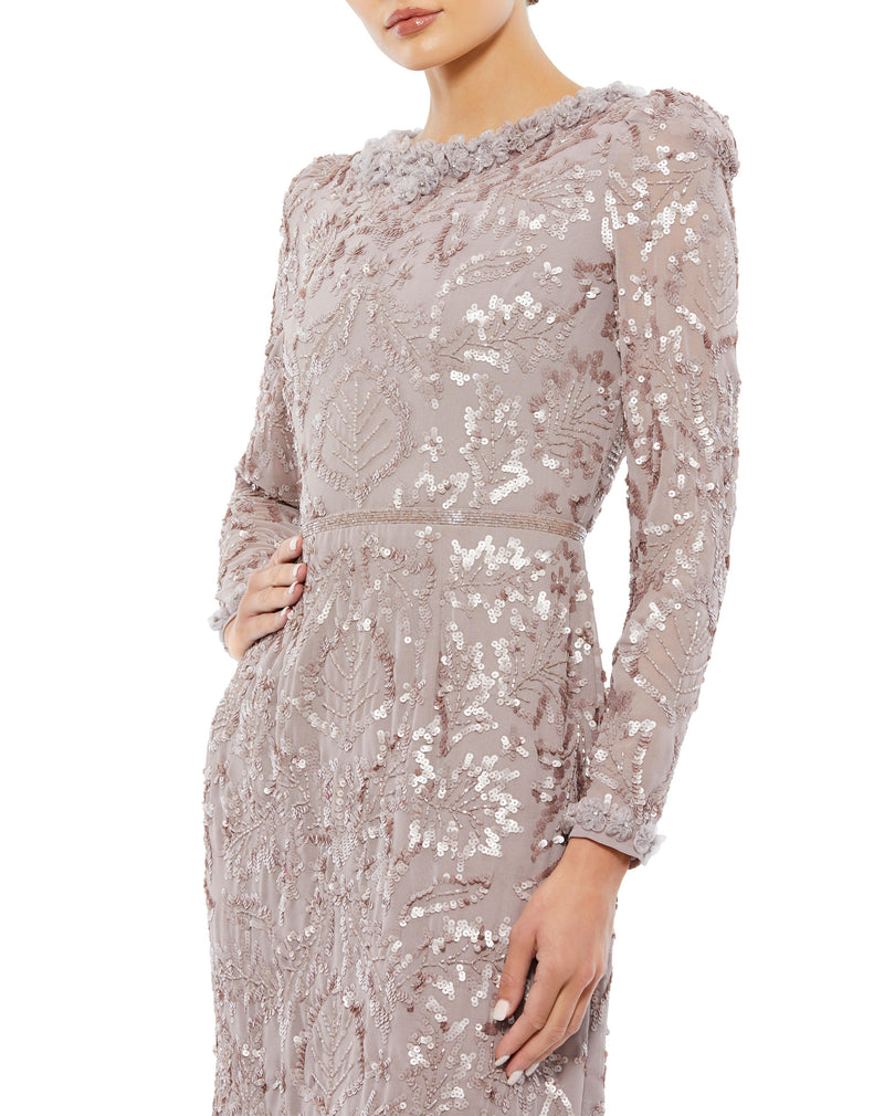 Mac Duggal 93595-Mauve-CL