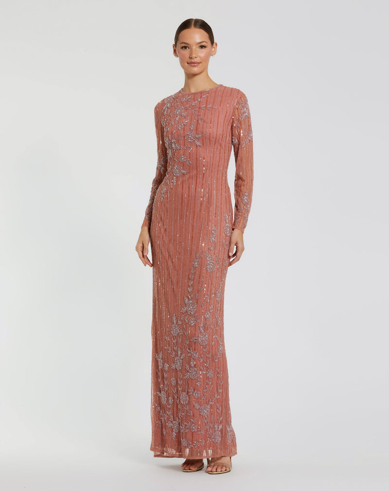 Mac Duggal 93626-Rose-AB